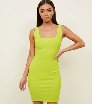 Neon Green Dress